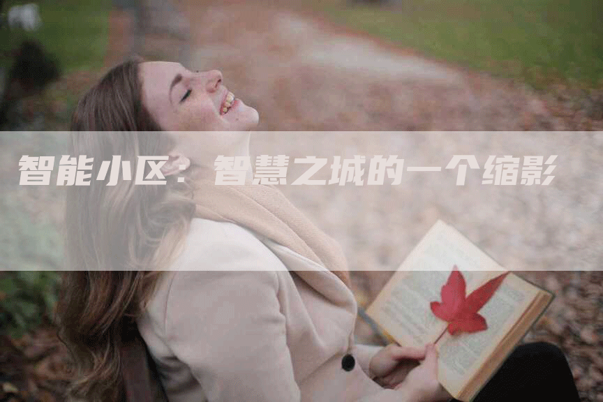智能小区：智慧之城的一个缩影