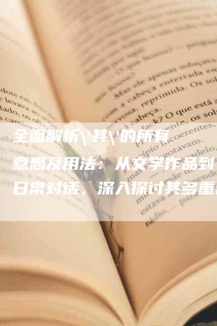 全面解析