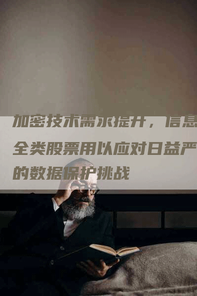 加密技术需求提升，信息安全类股票用以应对日益严峻的数据保护挑战