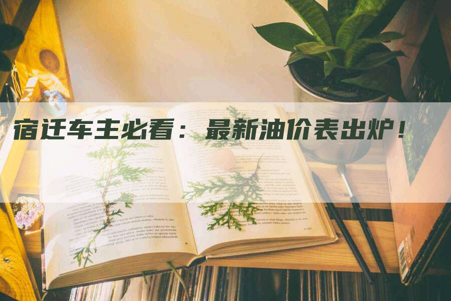 宿迁车主必看:最新油价表出炉!-Chatgpt信息网