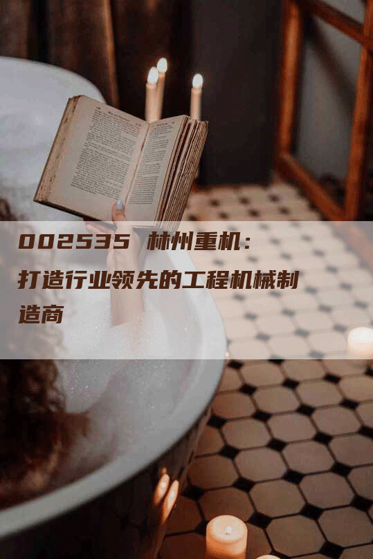 002535 林州重机：打造行业领先的工程机械制造商