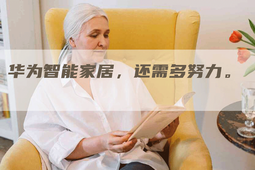 华为智能家居，还需多努力。