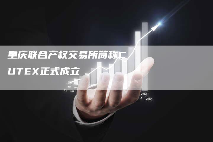 重庆联合产权交易所简称CUTEX正式成立