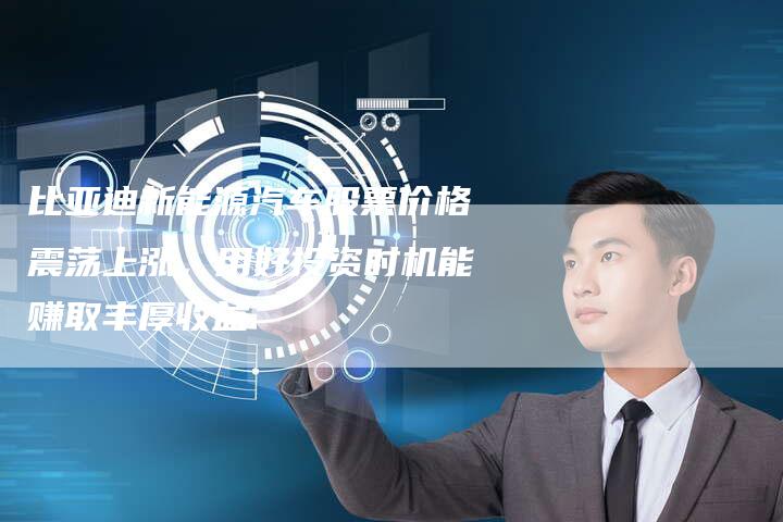 比亚迪新能源汽车股票价格震荡上涨，用好投资时机能赚取丰厚收益