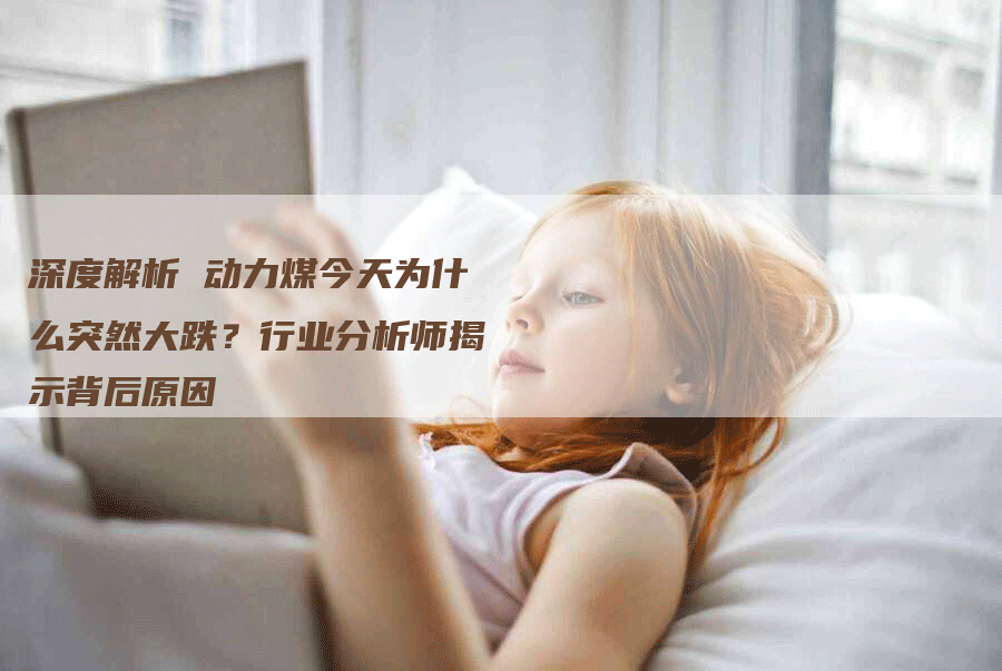深度解析 动力煤今天为什么突然大跌？行业分析师揭示背后原因