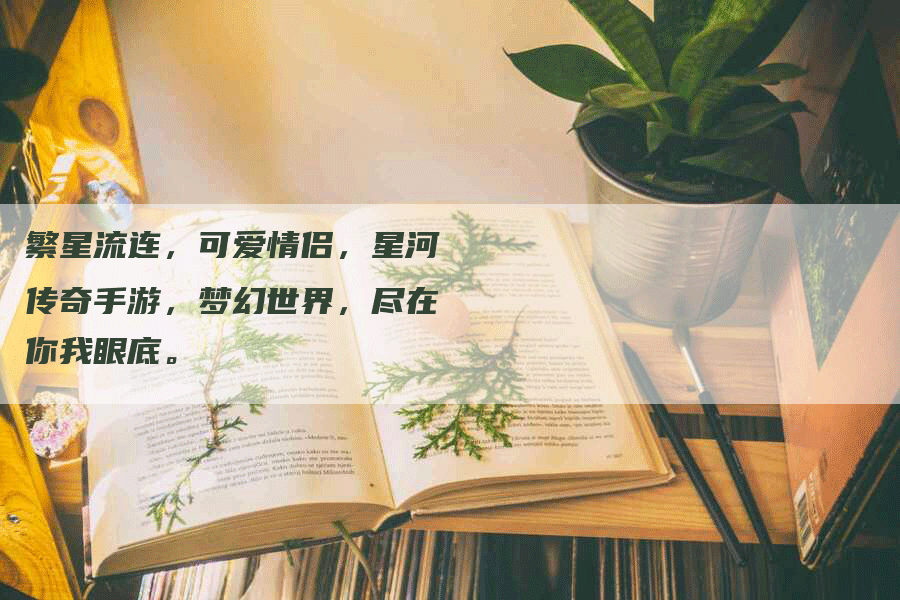 繁星流连，可爱情侣，星河传奇手游，梦幻世界，尽在你我眼底。
