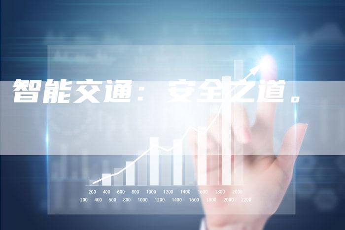 智能交通：安全之道。