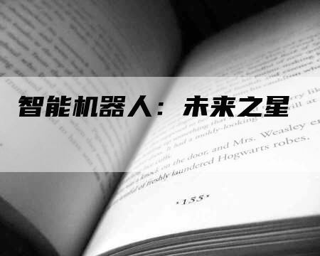 智能机器人：未来之星