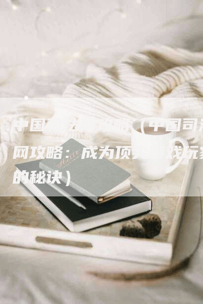 中国司法网攻略（中国司法网攻略：成为顶尖游戏玩家的秘诀）