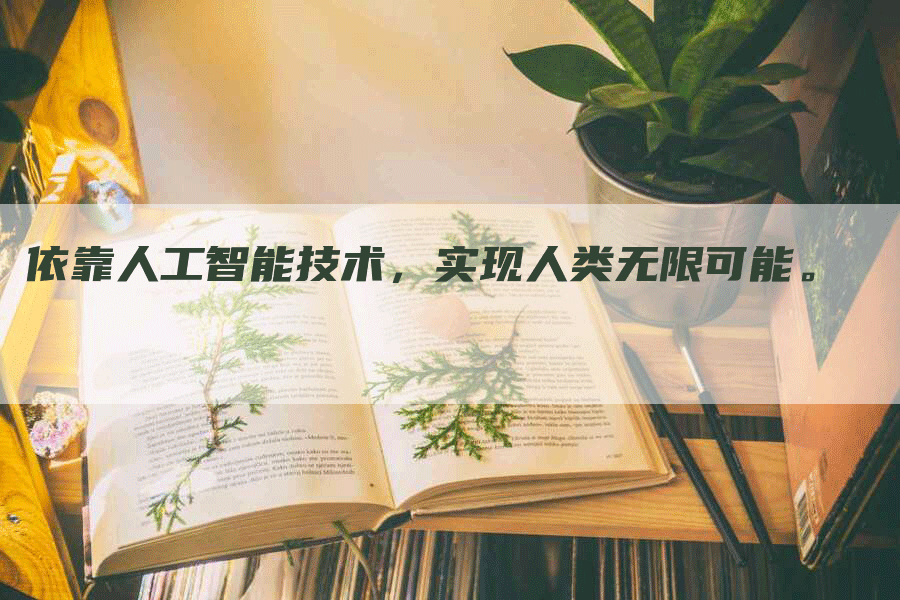 依靠人工智能技术，实现人类无限可能。