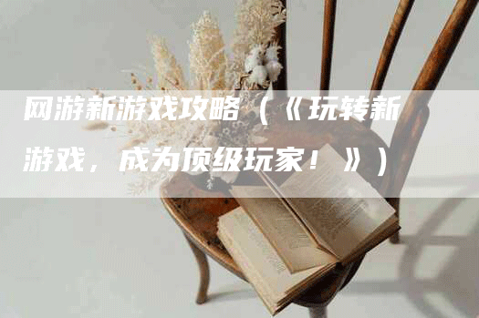 网游新游戏攻略（《玩转新游戏，成为顶级玩家！》）