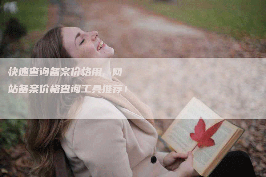 快速查询备案价格用, 网站备案价格查询工具推荐！