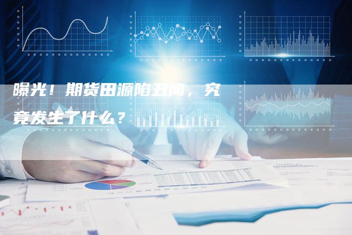 曝光！期货田源陷丑闻，究竟发生了什么？
