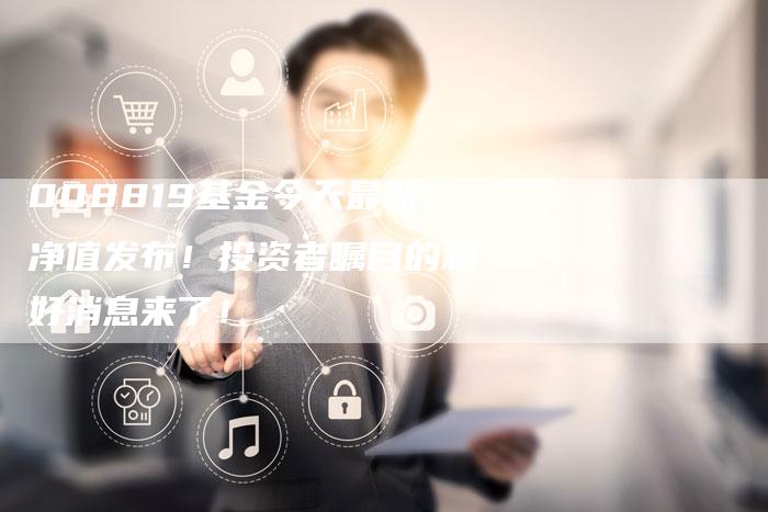 008819基金今天最新净值发布！投资者瞩目的利好消息来了！