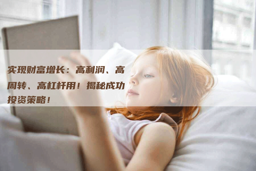 实现财富增长：高利润、高周转、高杠杆用！揭秘成功投资策略！