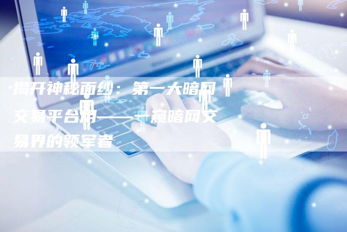 揭开神秘面纱：第一大暗网交易平台用——一窥暗网交易界的领军者