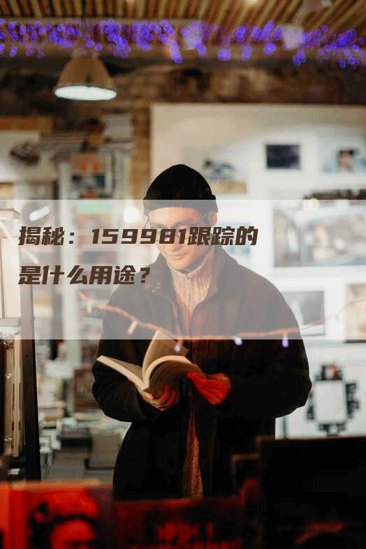 揭秘：159981跟踪的是什么用途？